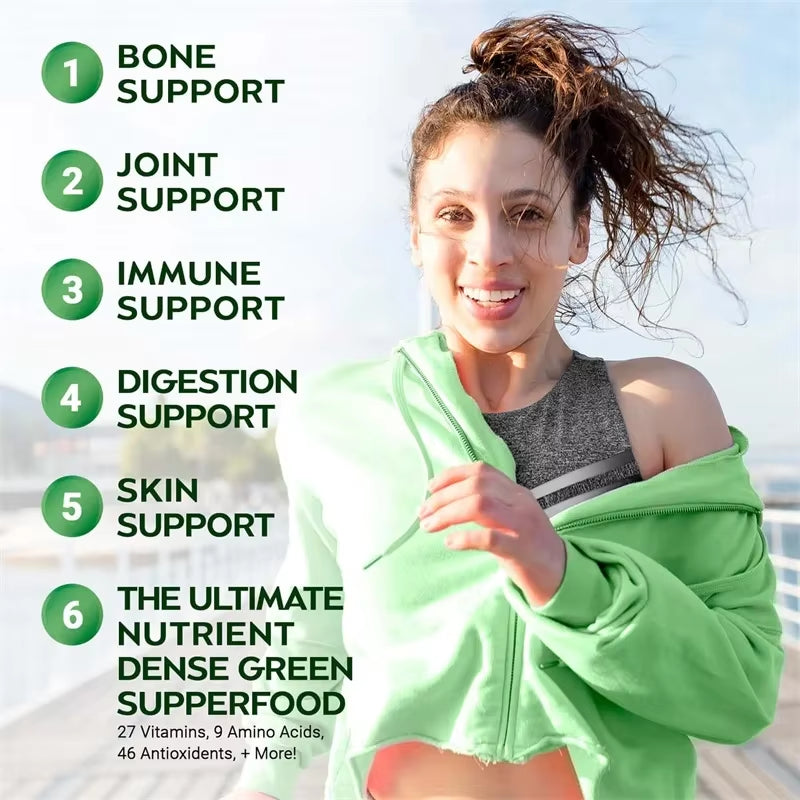 Moringa Capsules - Promote Bone, Joint, Immune Health | Enhance Energy, Endurance, Concentration